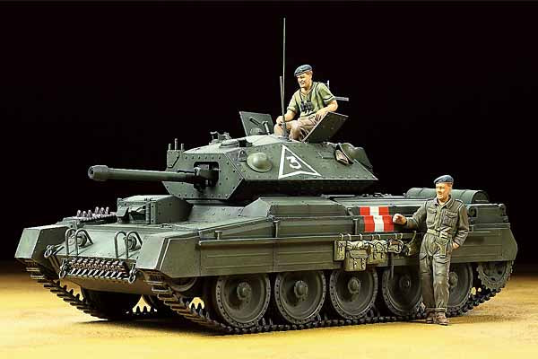 TAMIYA 37025 BRITISH CRUSADER TANK 1/35 SCALE