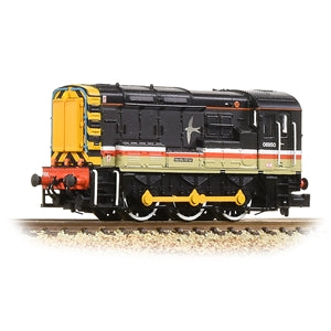 GRAHAM FARISH 371-005A  CLASS 08 NEVILE HILL 1ST BR INTERCITY SWALLOW  N GAUGE