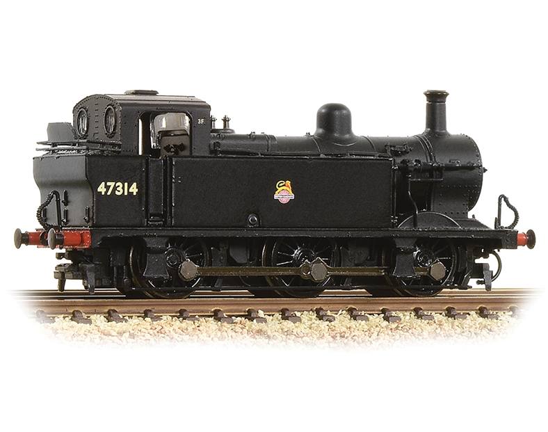 GRAHAM FARISH 372-211A  CLASS 3F JINTY 47314 BR BLACK EARLY EMBLEM N GAUGE