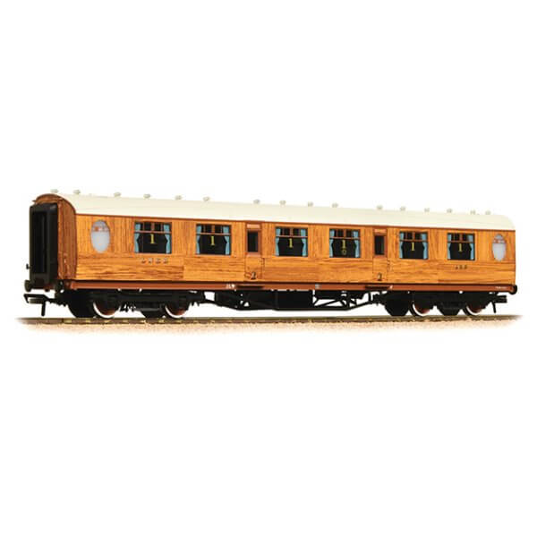GRAHAM FARISH 376-200 THOMPSON FIRST CLASS CORRIDOR LNER TEAK COACH