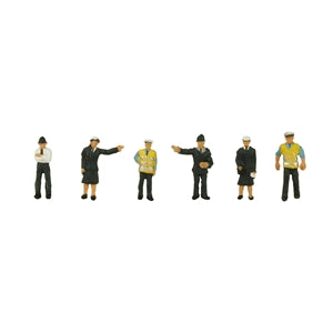 GRAHAM FARISH 379-301  POLICE AND SECURITY  N SCALE FIGURES