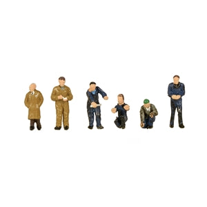 GRAHAM FARISH 379-316  FACTORY WORKERS AND FOREMAN  N SCALE FIGURES