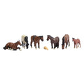 GRAHAM FARISH 379-340 HORSES  N SCALE FIGURES
