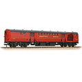 BACHMANN 39-421B BR MK1 POS POST OFFICE SORTING VAN WITH NETS ROYAL MAIL RED