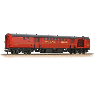 BACHMANN 39-421B BR MK1 POS POST OFFICE SORTING VAN WITH NETS ROYAL MAIL RED