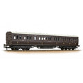 BACHMANN 39-614 SE&CR 60 BIRDCAGE BRAKE COMPOSITE LAVATORY COACH SE&CR WELLINGTON BROWN