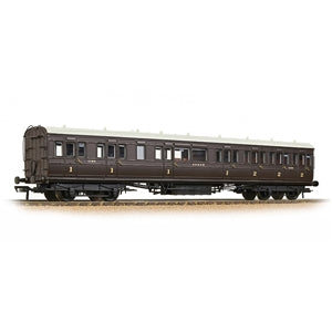 BACHMANN 39-614 SE&CR 60 BIRDCAGE BRAKE COMPOSITE LAVATORY COACH SE&CR WELLINGTON BROWN