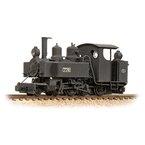BACHMANN 391-025 BALDWIN CLASS 10-12-D 542 WDLR BLACK OO9 SCALE