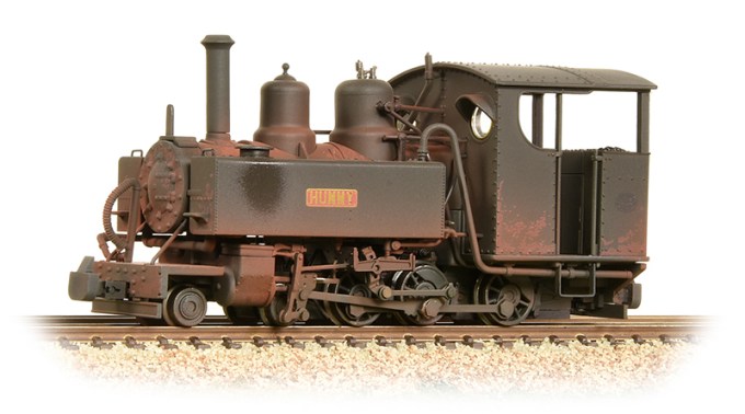 BACHMANN 391-028 BALDWIN CLASS 10-12-D HUMMY ASHOVER LIGHT RAILWAY BLACK  WEATHERED OO9 SCALE