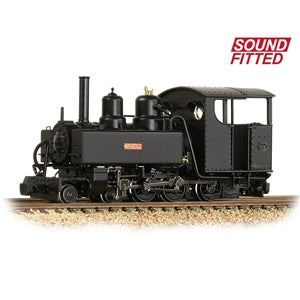 BACHMANN 391-028ASF BALDWIN CLASS 10-12-D BRIDGET ASHOVER LIGHT RAILWAY BLACK SOUND FITTED OO9 SCALE