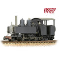 BACHMANN 391-030SF BALDWIN CLASS 10-12-D NO4 SNAILBEACH DISTRICT RAILWAYS BLACK WEATHERED SOUND FITTED OO9 SCALE