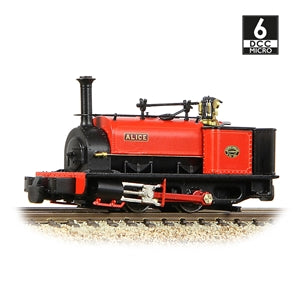 BACHMANN 391-050 Quarry Hunslet 0-4-0 Tank 'Alice' Dinorwic Quarry Red   OO9 SCALE