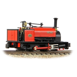 BACHMANN 391-050 Quarry Hunslet 0-4-0 Tank 'Alice' Dinorwic Quarry Red   OO9 SCALE