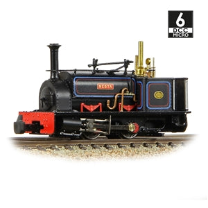 BACHMANN 391-052 Quarry Hunslet 0-4-0 Tank 'Nesta' Penrhyn Quarry Lined Black   OO9 SCALE