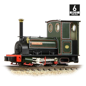 BACHMANN 391-053 Quarry Hunslet 0-4-0 Tank 'Dorothea' Dorothea Quarry Lined Green  OO9 SCALE