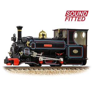 BACHMANN 391-126SF Mainline Hunslet 0-4-0ST 'Charles' Penrhyn Quarry Lined Black (Late) OO9 SCALE SOUND FITTED