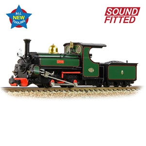 BACHMANN 391-130SF  Mainline Hunslet 0-4-0STT ‘Linda’ Ffestiniog Railway Green OO9 SCALE LOCO SOUND FITTED