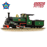 BACHMANN 391-130SF  Mainline Hunslet 0-4-0STT ‘Linda’ Ffestiniog Railway Green OO9 SCALE LOCO SOUND FITTED