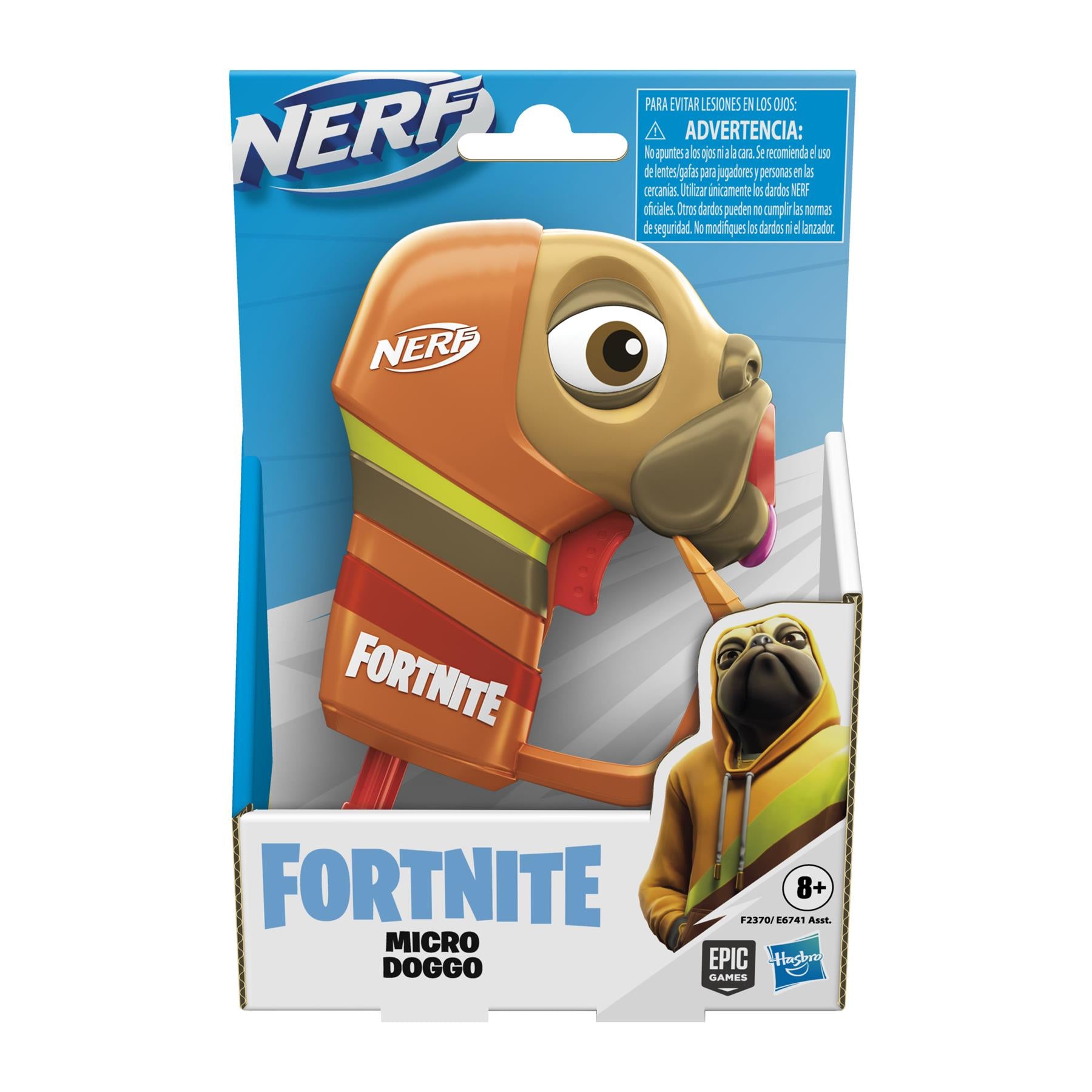 NERF F2370 FORTNITE MICROSHOTS BLASTER MICRO DOGGO