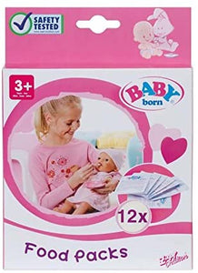 BABY BORN 779170 BABY FOOD PACKS