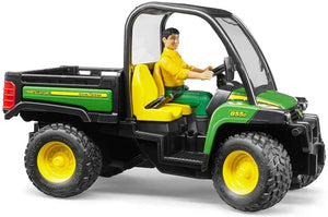 BRUDER 02490 John Deere Gator XUV 855D with driver