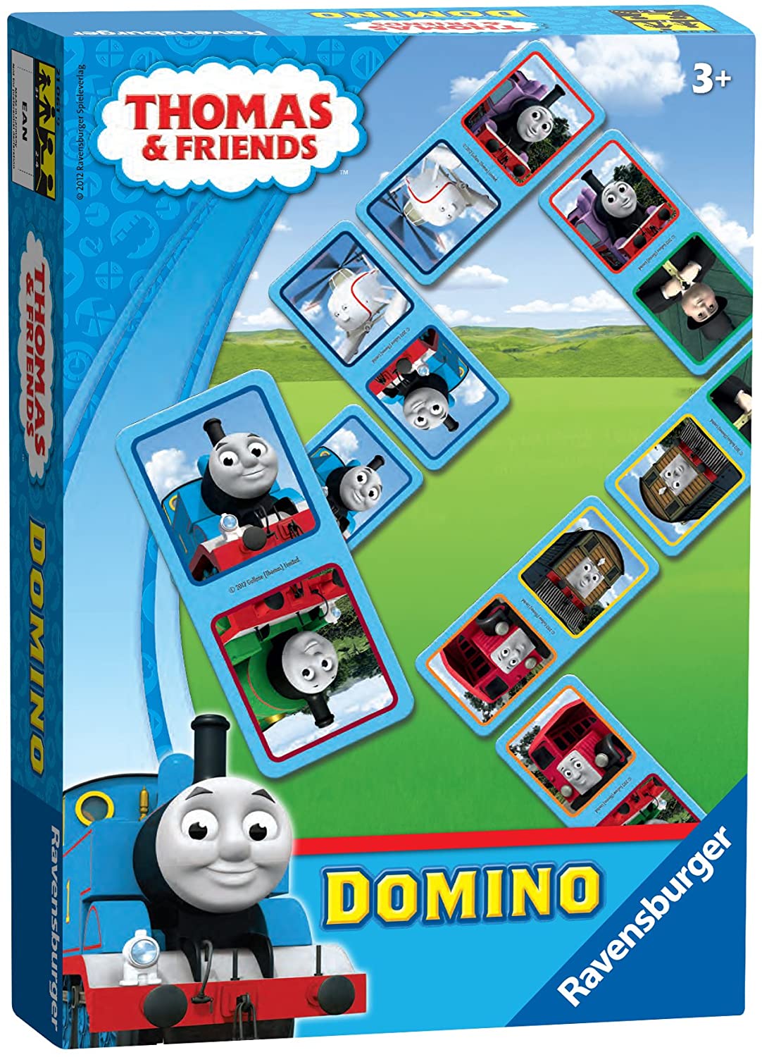 RAVENSBURGER 21061 THOMAS DOMINOES GAME