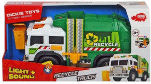 DICKIES TOYS 6006 RECYCLE TRUCK WITH LIGHTS AND SOUNDS