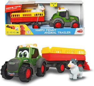 DICKIE 20 381 5004 HAPPY FENDT TRACTOR AND TRAILER