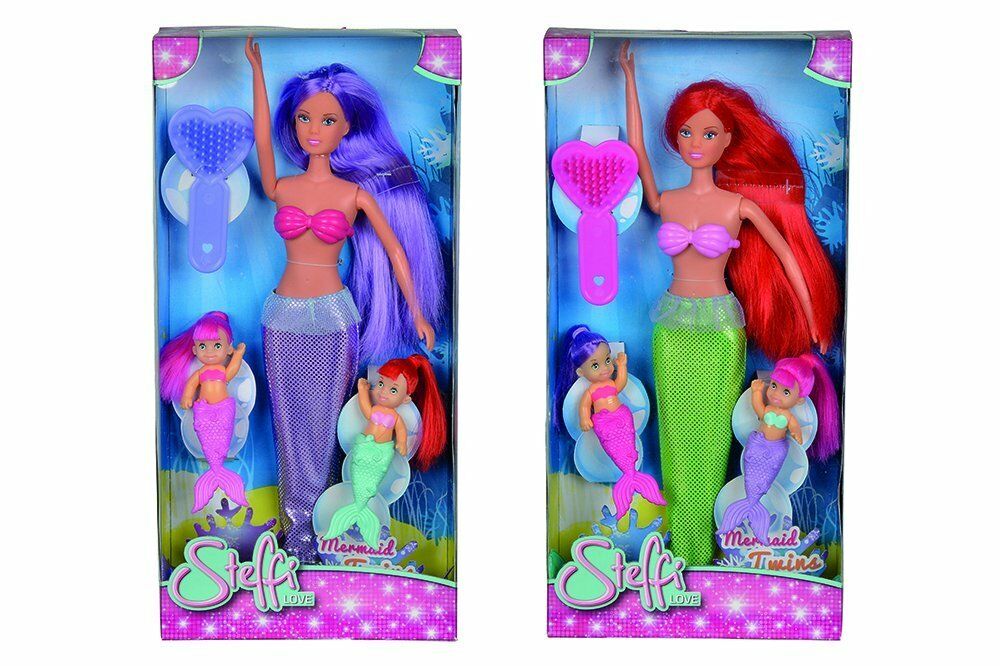 STEFFI 105734162 MERMAID TWINS ASSORTED DESIGNS ONE SUPPLIED