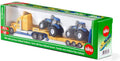 SIKU 1805 TRUCK WITH 2 NEW HOLLAND TRACTORS 1:87 SCALE