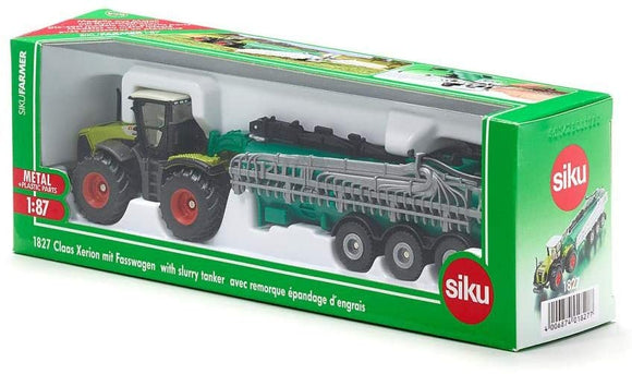 Siku 1:87 Claas with Silage Trailer - Toys - Toys At Foys