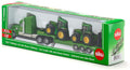 SIKU 1837 JOHN DEERE LOW LOADER WITH JOHN DEERE TRACTORS 1:87 SCALE