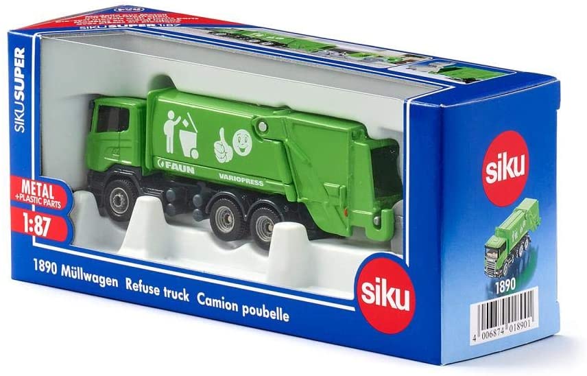 SIKU 1890 REFUSE TRUCK 1:87 SCALE