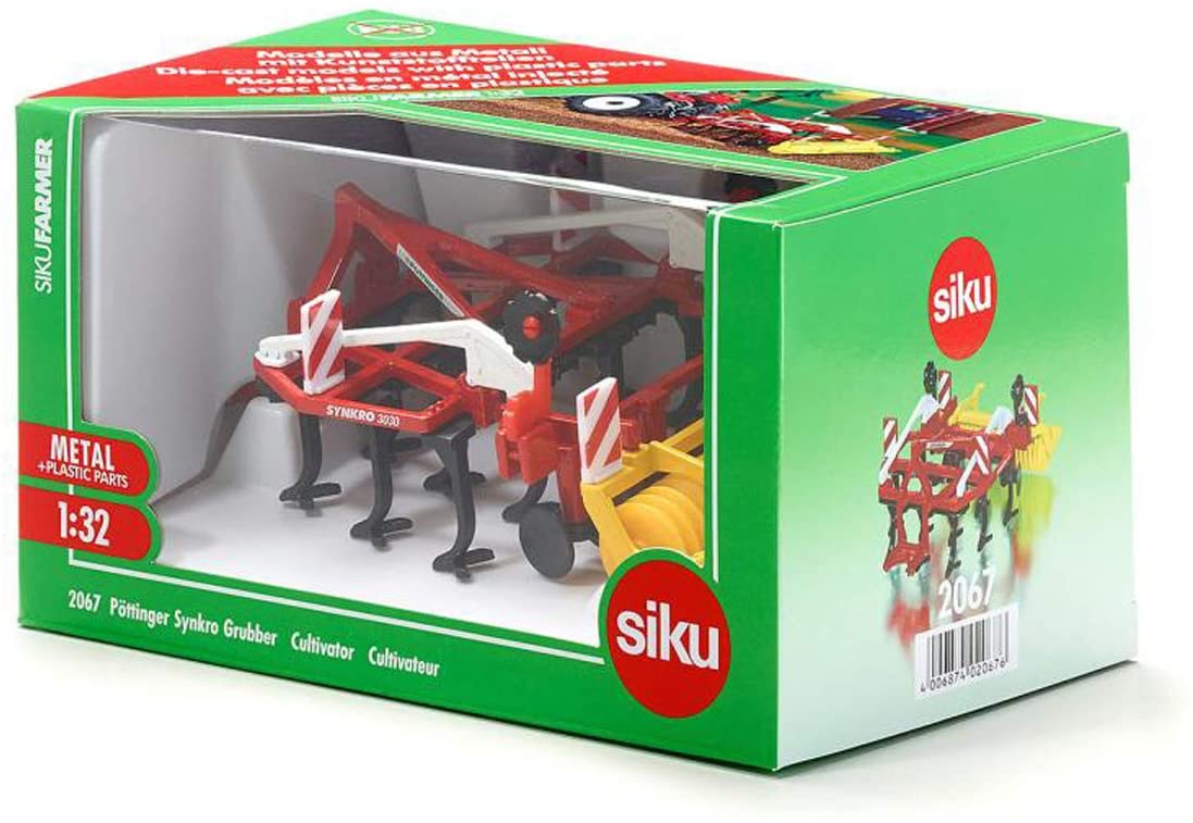SIKU 2067 POTTINGER SYNKRO CULTIVATOR 1:32 SCALE