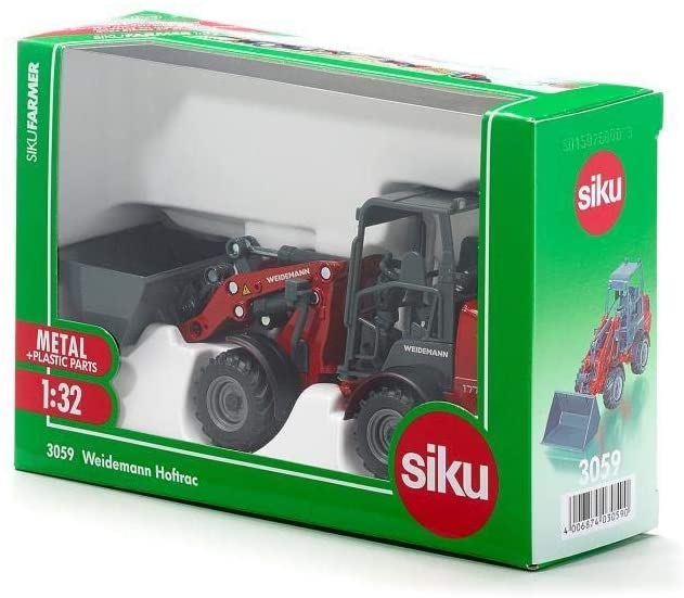 SIKU 3059 WEIDEMANN HOFTRAC FOUR WHEEL LOADER 1:32 SCALE