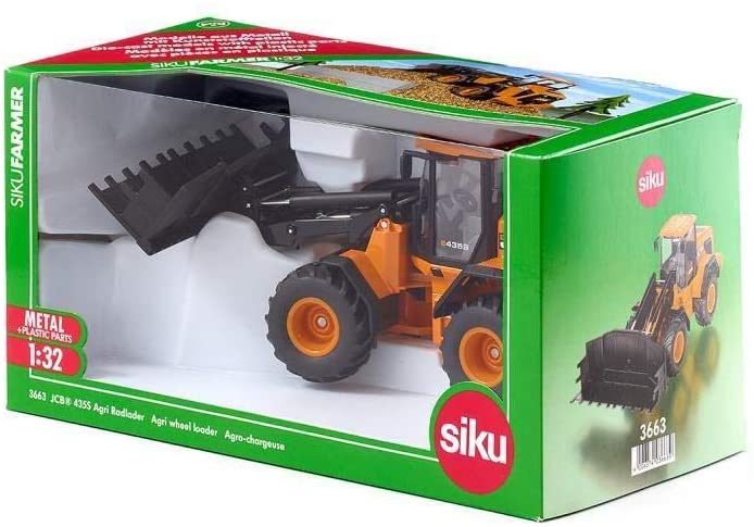 SIKU 3663s JCB AGRI WHEEL LOADER 1:32 SCALE