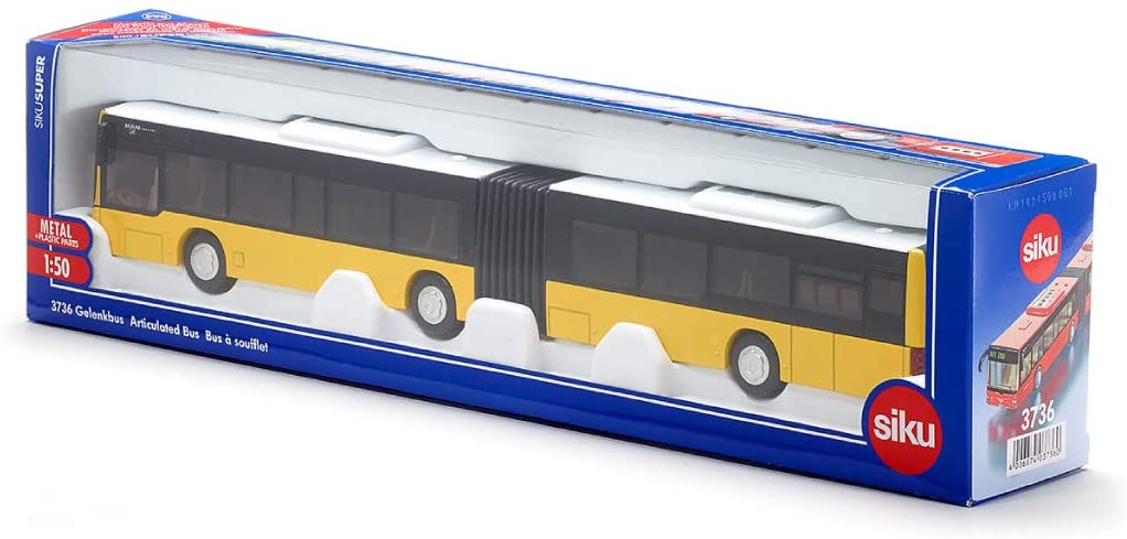 SIKU 3736 ARTICULATED BUS 1:50 SCALE