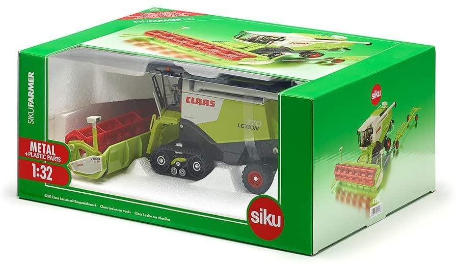 SIKU 4258 COMBINE HARVESTER CLAAS LEXION ON TRACKS 1:32 SCALE