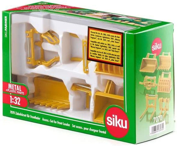 SIKU 7070 ACCESSORIES FOR FRONT LOADER 1:32 SCALE