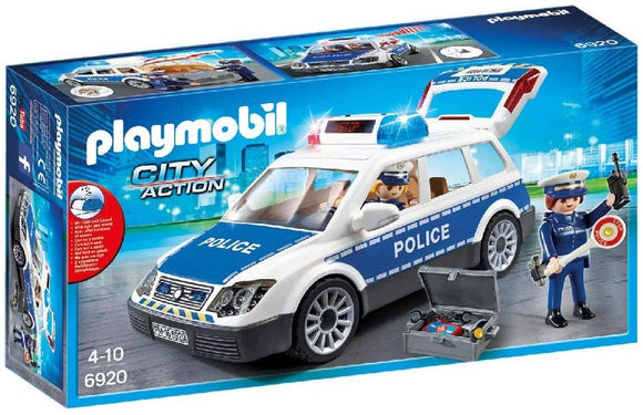 PLAYMOBIL 6920 CITY ACTION POLICE CAR WITH SOUND AND LIGHTS