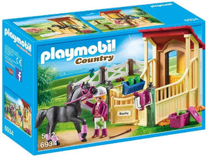 PLAYMOBIL 6934 COUNTRY HORSE STABLE WITH ARABER
