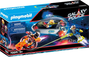 PLAYMOBIL 70019 GALAXY POLICE GLIDER