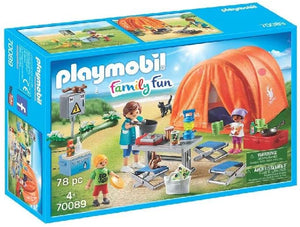 PLAYMOBIL 70089 CAMPING TRIO WITH TENT