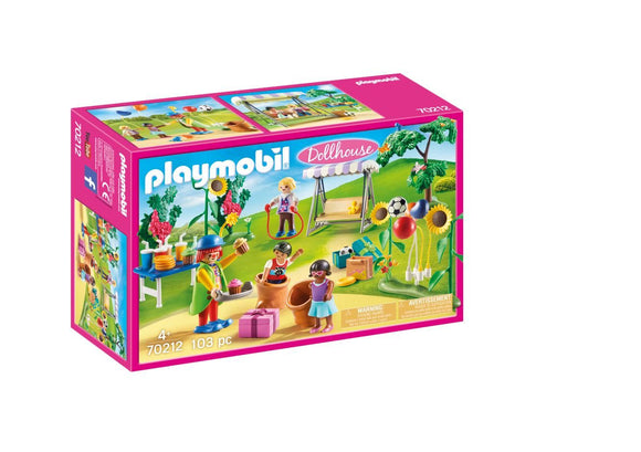 PLAYMOBIL 70212 DOLL HOUSE CHILDRENS BIRTHDAY PARTY