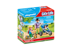 PLAYMOBIL 70284 CITY LIFE MOTHER WITH CHILDREN