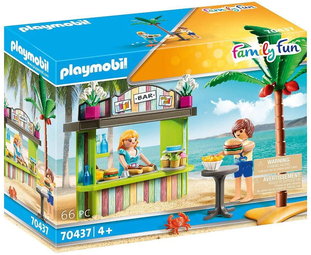 PLAYMOBIL 70437 FAMILY FUN BEACH SNACK BAR