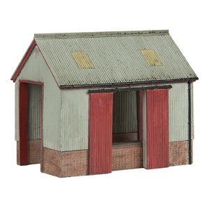 GRAHAM FARISH  SCENECRAFT 42-0022 Corrugated Goods Shed