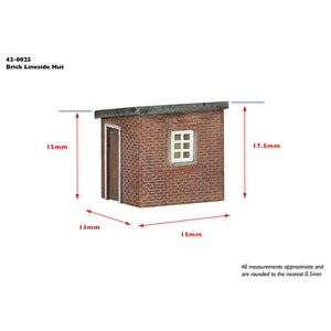 GRAHAM FARISH  SCENECRAFT 42-0025 Brick Lineside Hut