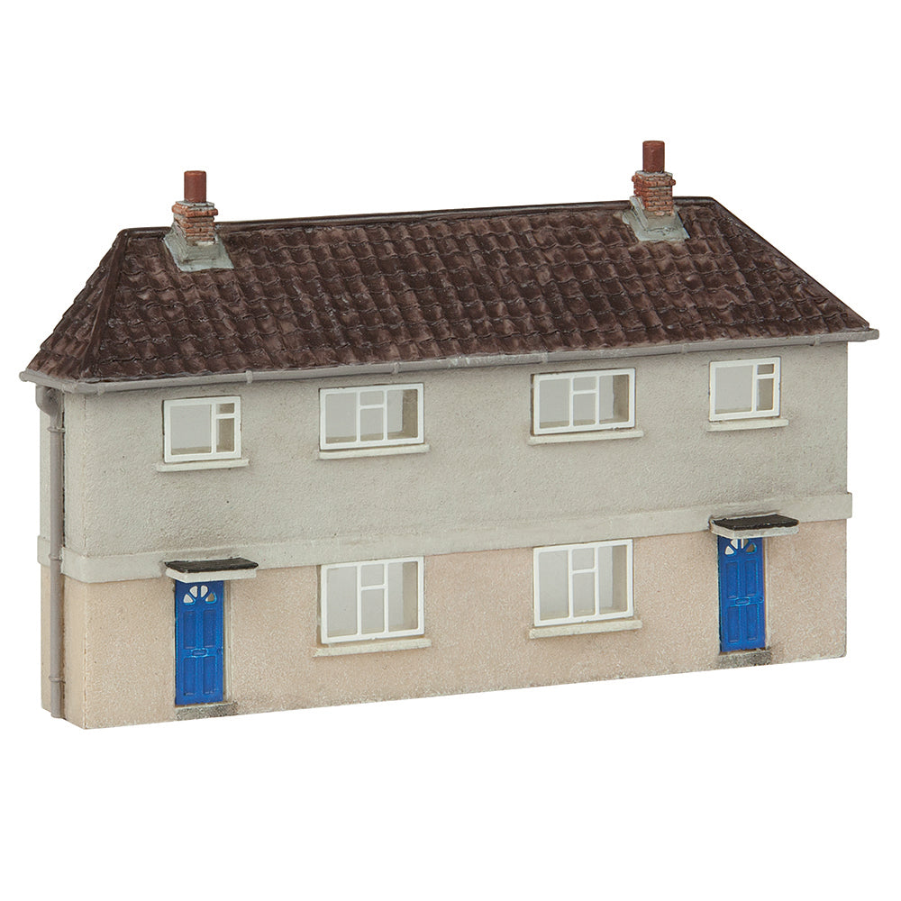 GRAHAM FARISH  SCENECRAFT 42-0202 LOW RELIEF MUNICIPAL REINFORCED CONCRETE HOUSING N GAUGE