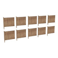 GRAHAM FARISH SCENECRAFT 42-0505 6FT GARDEN FENCING X 10 N GAUGE
